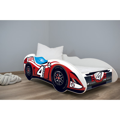 Detská auto posteľ Top Beds F1 160cm x 80cm - 4 SPEED